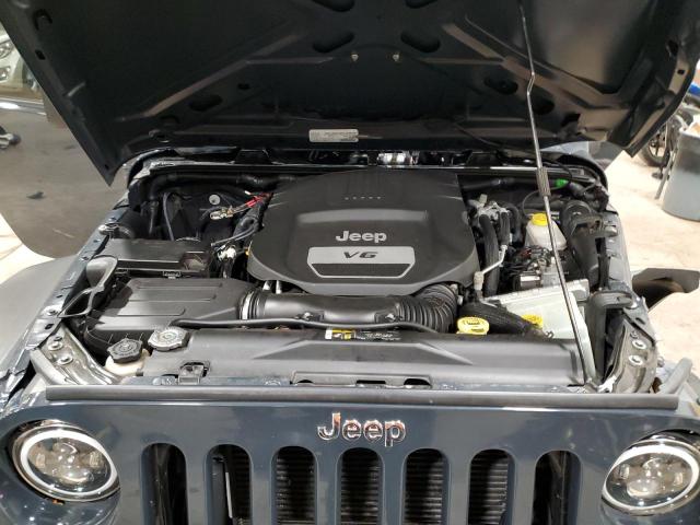 1C4HJWDG3HL717688 - 2017 JEEP WRANGLER U SPORT GRAY photo 11