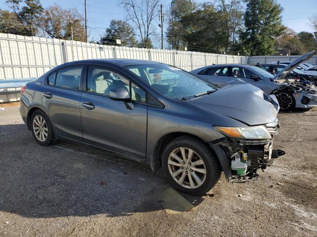 19XFB2F83CE046446 - 2012 HONDA CIVIC EX GRAY photo 4