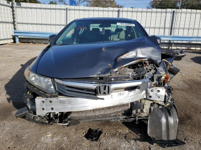 19XFB2F83CE046446 - 2012 HONDA CIVIC EX GRAY photo 5