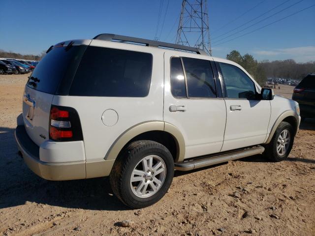 1FMEU7EE8AUA73257 - 2010 FORD EXPLORER EDDIE BAUER WHITE photo 3