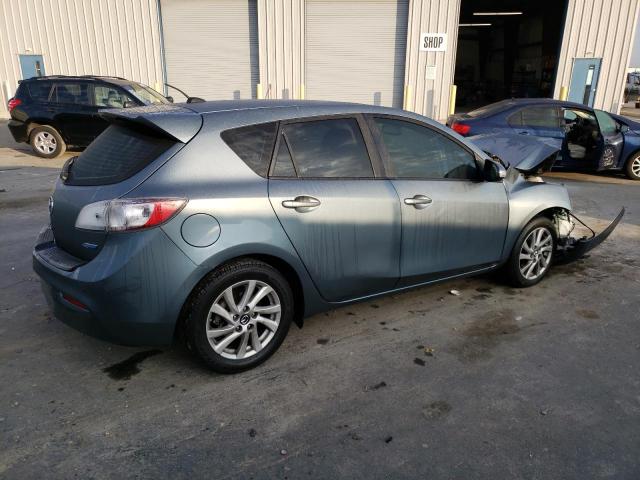 JM1BL1MPXD1767982 - 2013 MAZDA 3 I GRAY photo 3