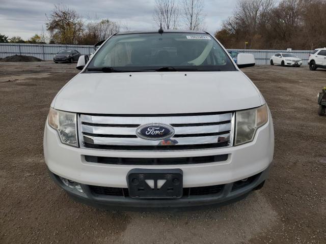 2FMDK4JC8ABB54267 - 2010 FORD EDGE SEL WHITE photo 5