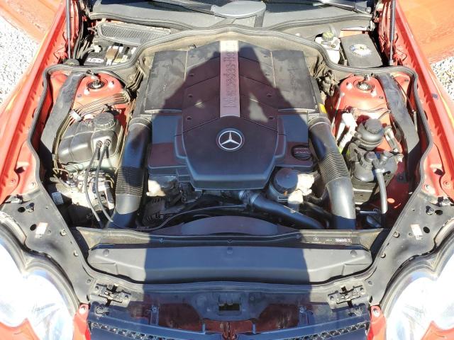 WDBSK75FX3F062711 - 2003 MERCEDES-BENZ SL 500R RED photo 11