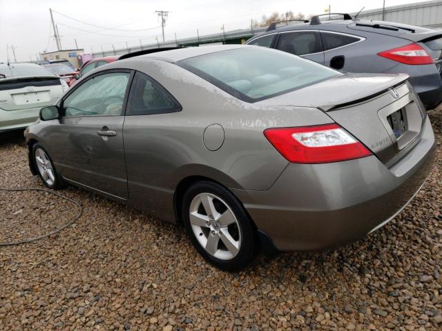 2HGFG12846H527740 - 2006 HONDA CIVIC EX TAN photo 2