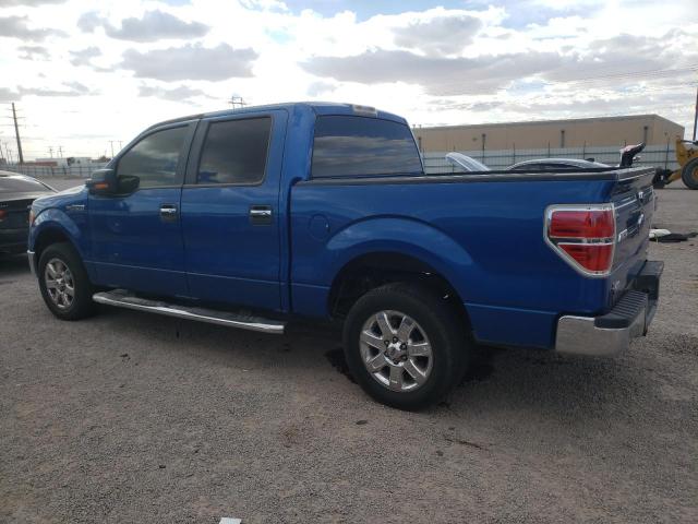 1FTFW1CF8DKD68788 - 2013 FORD F150 SUPERCREW BLUE photo 2