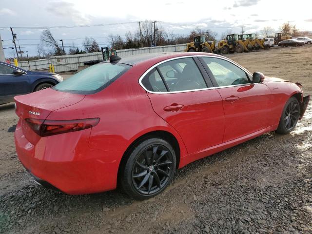 ZARFAEDN9H7552910 - 2017 ALFA ROMEO GIULIA Q4 红色 照片 3