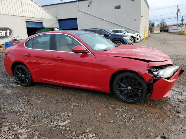 ZARFAEDN9H7552910 - 2017 ALFA ROMEO GIULIA Q4 RED photo 4