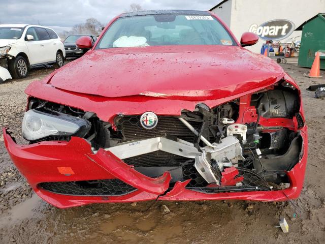 ZARFAEDN9H7552910 - 2017 ALFA ROMEO GIULIA Q4 红色 照片 5