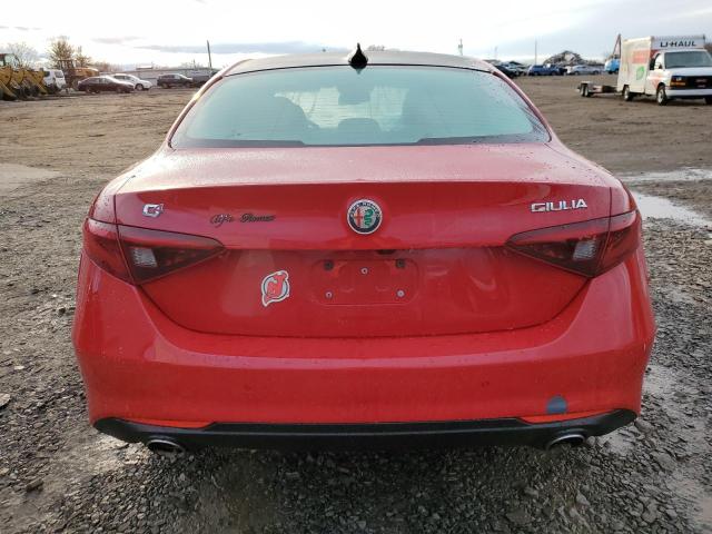 ZARFAEDN9H7552910 - 2017 ALFA ROMEO GIULIA Q4 RED photo 6