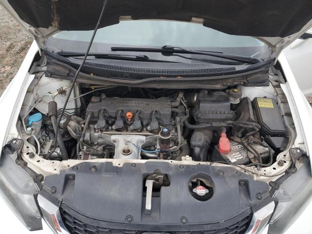 19XFB2F9XFE082986 - 2015 HONDA CIVIC EXL თეთრი ფოტო 11