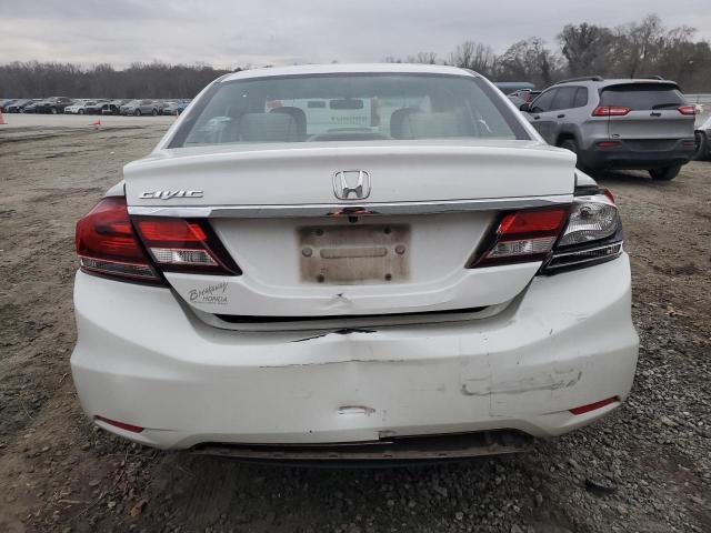 19XFB2F9XFE082986 - 2015 HONDA CIVIC EXL თეთრი ფოტო 6