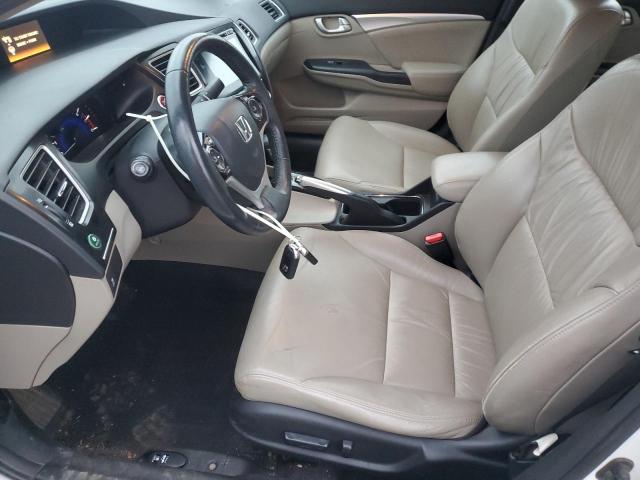 19XFB2F9XFE082986 - 2015 HONDA CIVIC EXL თეთრი ფოტო 7