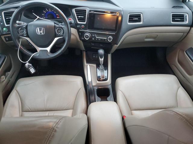 19XFB2F9XFE082986 - 2015 HONDA CIVIC EXL თეთრი ფოტო 8