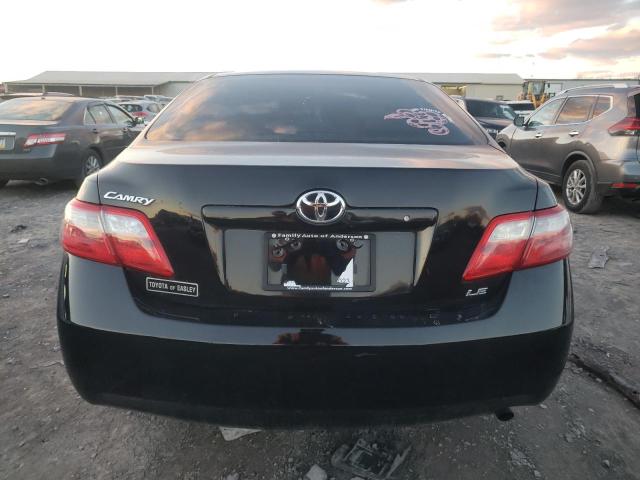 4T1BE46K47U167521 - 2007 TOYOTA CAMRY CE BLACK photo 6