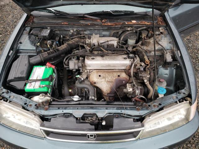 1HGCD5522VA142197 - 1997 HONDA ACCORD DX TEAL photo 11