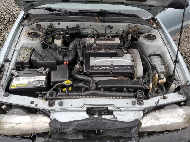 KMHCF24F1TU539001 - 1996 HYUNDAI SONATA BASE BLUE photo 11