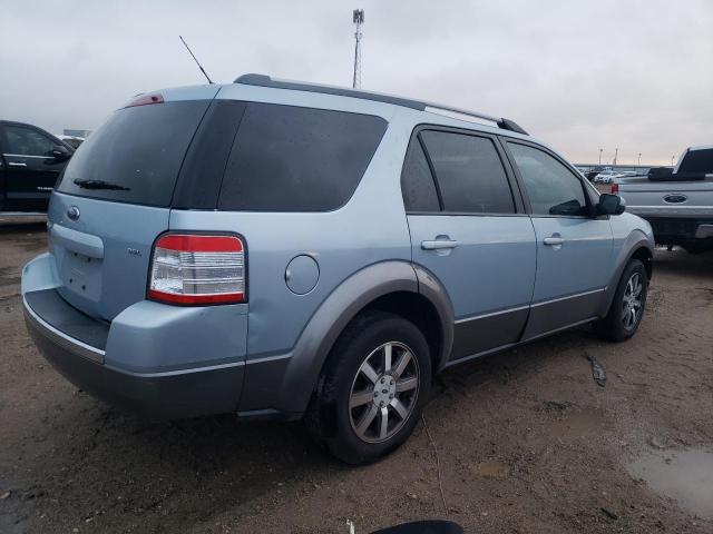 1FMDK02W08GA36184 - 2008 FORD TAURUS X SEL BLUE photo 3