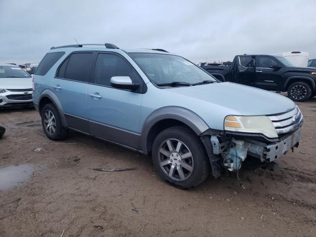 1FMDK02W08GA36184 - 2008 FORD TAURUS X SEL BLUE photo 4