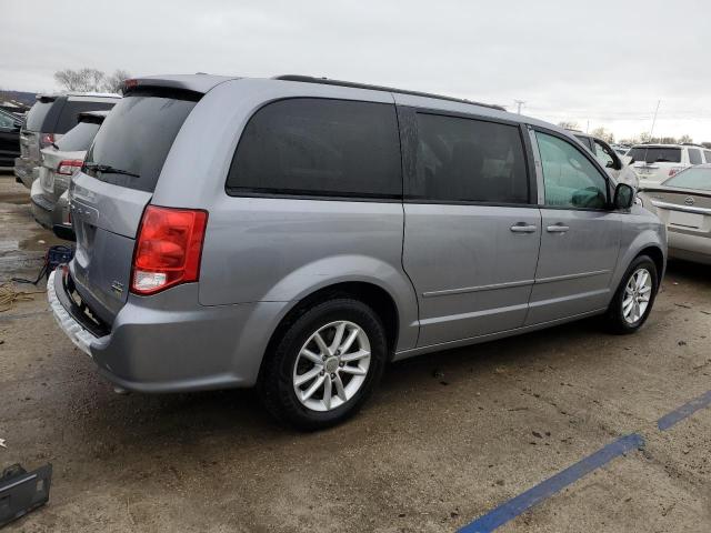 2C4RDGCGXGR351821 - 2016 DODGE GRAND CARA SXT SILVER photo 3