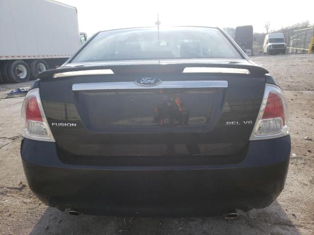 3FAHP08128R220852 - 2008 FORD FUSION SEL BLACK photo 6