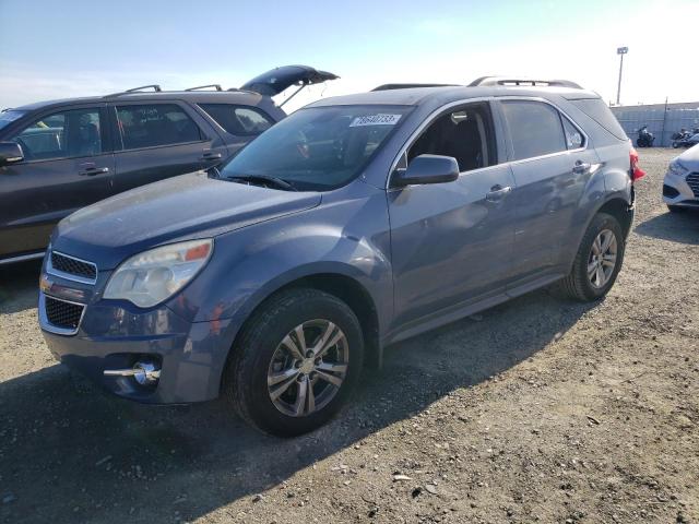 2GNFLNEK9C6302401 - 2012 CHEVROLET EQUINOX LT BLUE photo 1