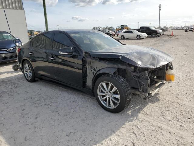 JN1BV7AP1EM683683 - 2014 INFINITI Q50 BASE BLACK photo 4