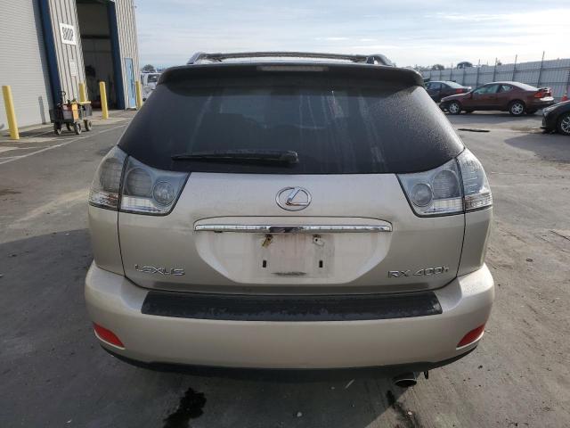 JTJHW31U160039755 - 2006 LEXUS RX 400 BEIGE photo 6