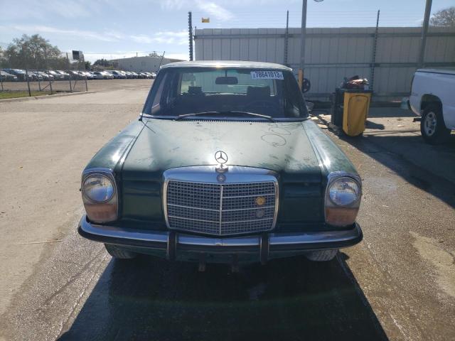 11511010218392 - 1972 MERCEDES-BENZ 220D GREEN photo 5