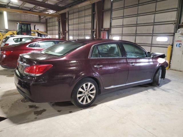 4T1BK3DB6BU412673 - 2011 TOYOTA AVALON BASE 栗色 照片 3