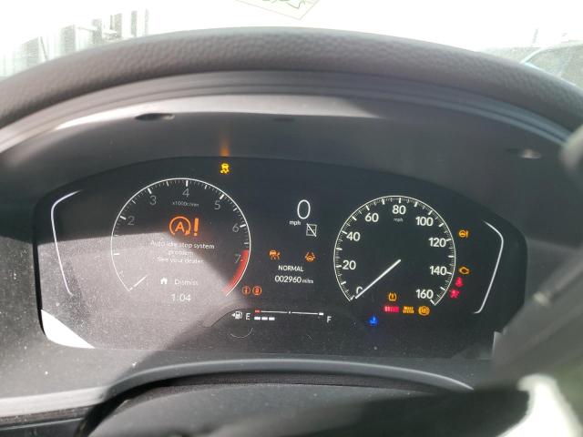 19XFL2H85RE000992 - 2024 HONDA CIVIC SPORT WHITE photo 9