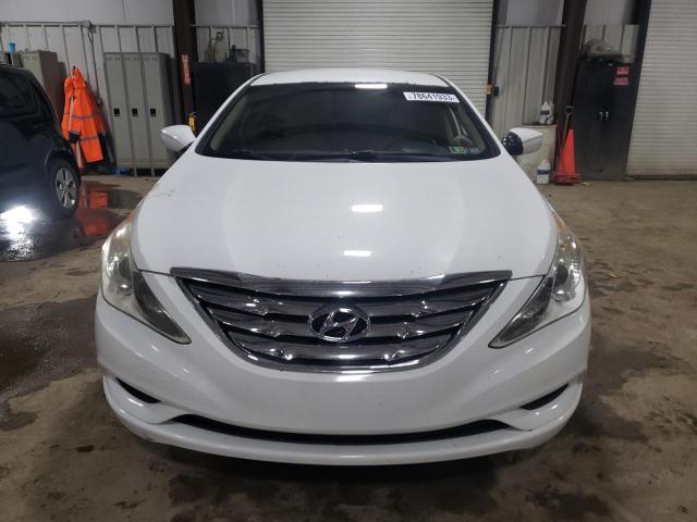 5NPEB4ACXBH107725 - 2011 HYUNDAI SONATA GLS WHITE photo 5