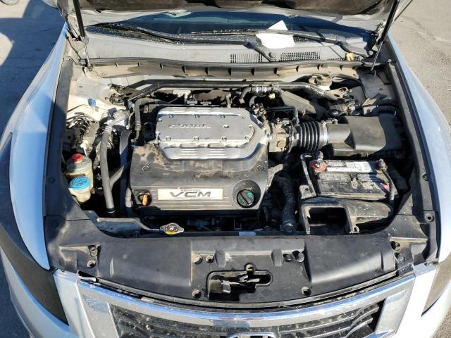 1HGCP36848A050303 - 2008 HONDA ACCORD EXL SILVER photo 11