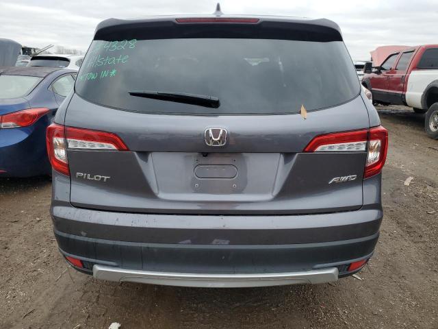 5FNYF6H5XLB067568 - 2020 HONDA PILOT EXL GRAY photo 6