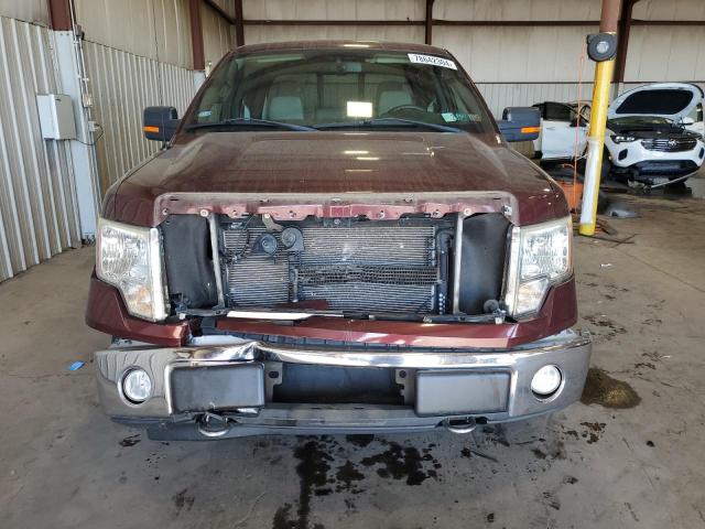 1FTFW1EV7AKA83239 - 2010 FORD F150 SUPERCREW BURGUNDY photo 5