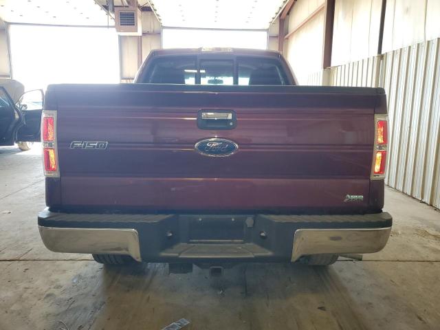 1FTFW1EV7AKA83239 - 2010 FORD F150 SUPERCREW BURGUNDY photo 6