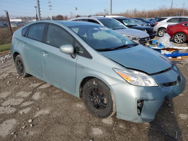 JTDKN3DU7D5548904 - 2013 TOYOTA PRIUS TEAL photo 4