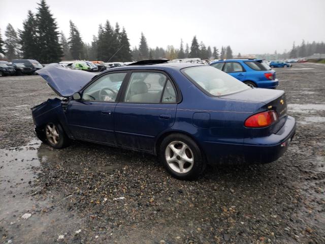 2T1BR18E5WC016360 - 1998 TOYOTA COROLLA VE BLUE photo 2