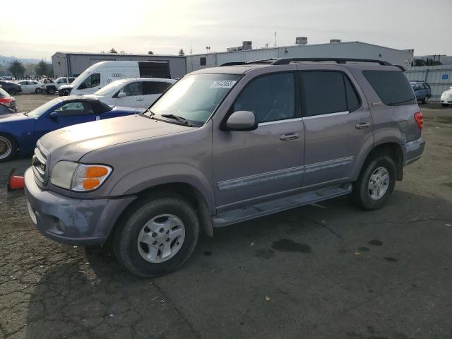 5TDBT48A41S046255 - 2001 TOYOTA SEQUOIA LIMITED GRAY photo 1