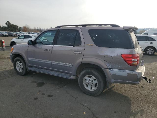 5TDBT48A41S046255 - 2001 TOYOTA SEQUOIA LIMITED GRAY photo 2