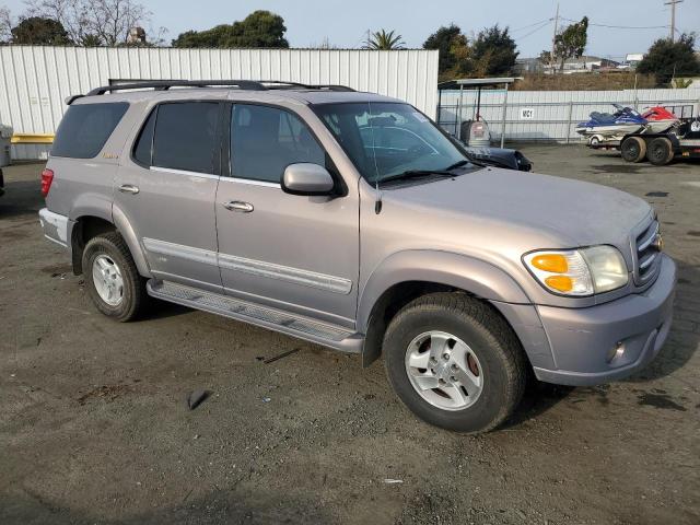 5TDBT48A41S046255 - 2001 TOYOTA SEQUOIA LIMITED GRAY photo 4