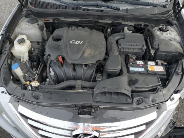 5NPEC4AC3EH855346 - 2014 HYUNDAI SONATA SE SILVER photo 11