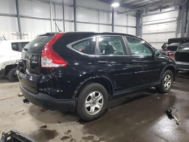 2HKRM4H35DH626363 - 2013 HONDA CR-V LX BLACK photo 3