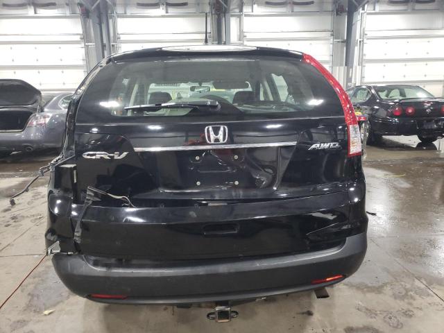 2HKRM4H35DH626363 - 2013 HONDA CR-V LX BLACK photo 6