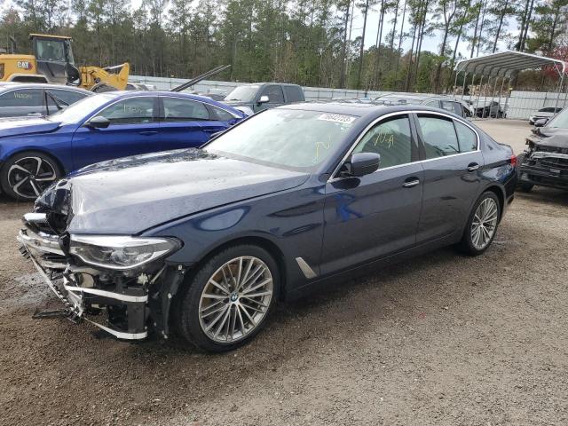 WBAJE5C55JWA92506 - 2018 BMW 540 I BLUE photo 1