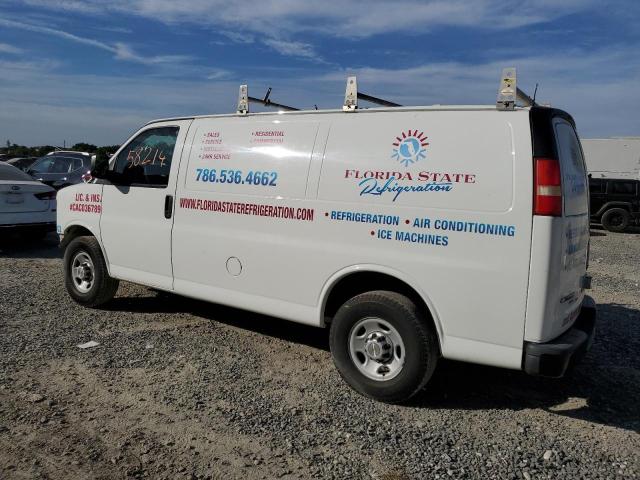 1GCWGFBA3D1184333 - 2013 CHEVROLET EXPRESS G2 WHITE photo 2