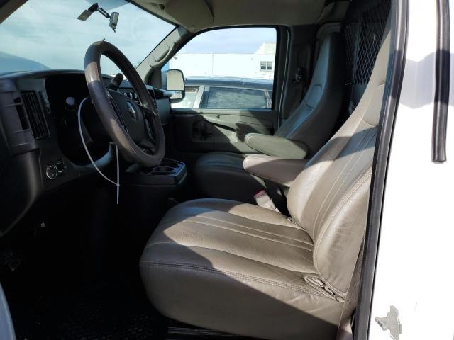 1GCWGFBA3D1184333 - 2013 CHEVROLET EXPRESS G2 WHITE photo 7