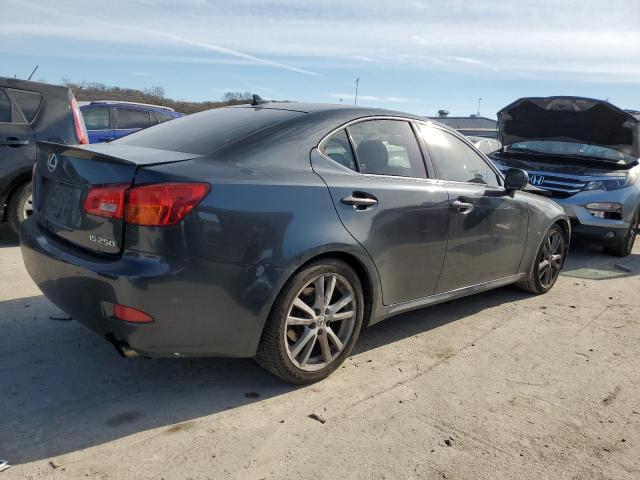 JTHBK262072046724 - 2007 LEXUS IS 250 GRAY photo 3