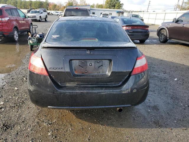 2HGFG12809H515007 - 2009 HONDA CIVIC EX BLACK photo 6