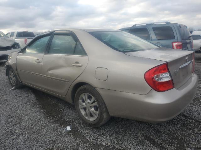 4T1BE32K14U853723 - 2004 TOYOTA CAMRY LE TAN photo 2