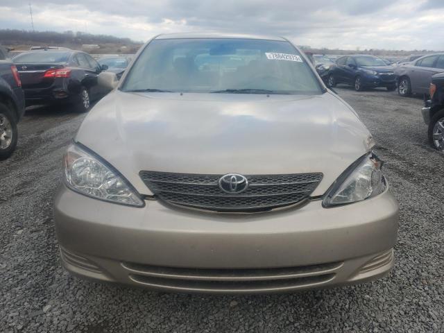 4T1BE32K14U853723 - 2004 TOYOTA CAMRY LE TAN photo 5